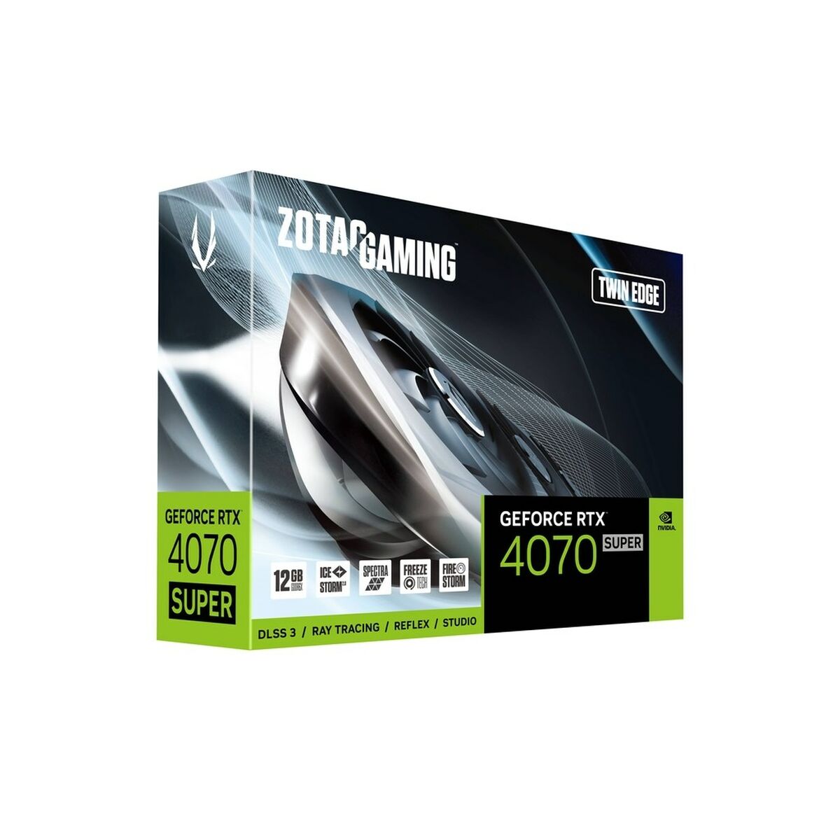 Afbeeldingen van Graphics card Zotac ZT-D40720E-10M RTX 4070 SUPER 12 GB GDDR6X