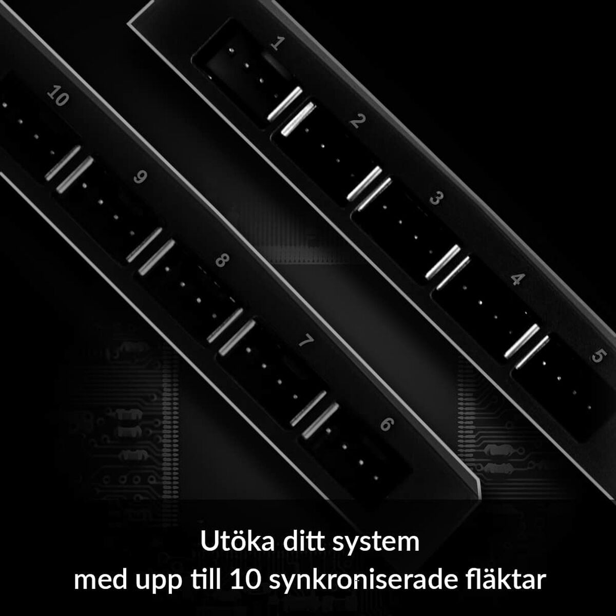 Afbeeldingen van USB Hub Arctic Case Fan Hub