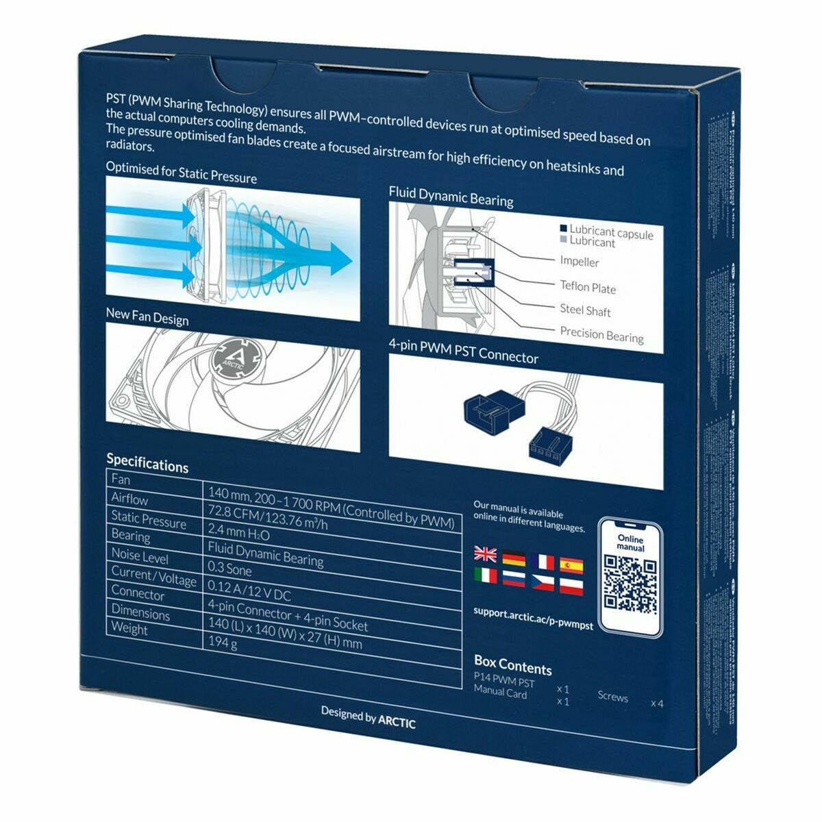 Afbeeldingen van Box Ventilator Arctic ACFAN00197A