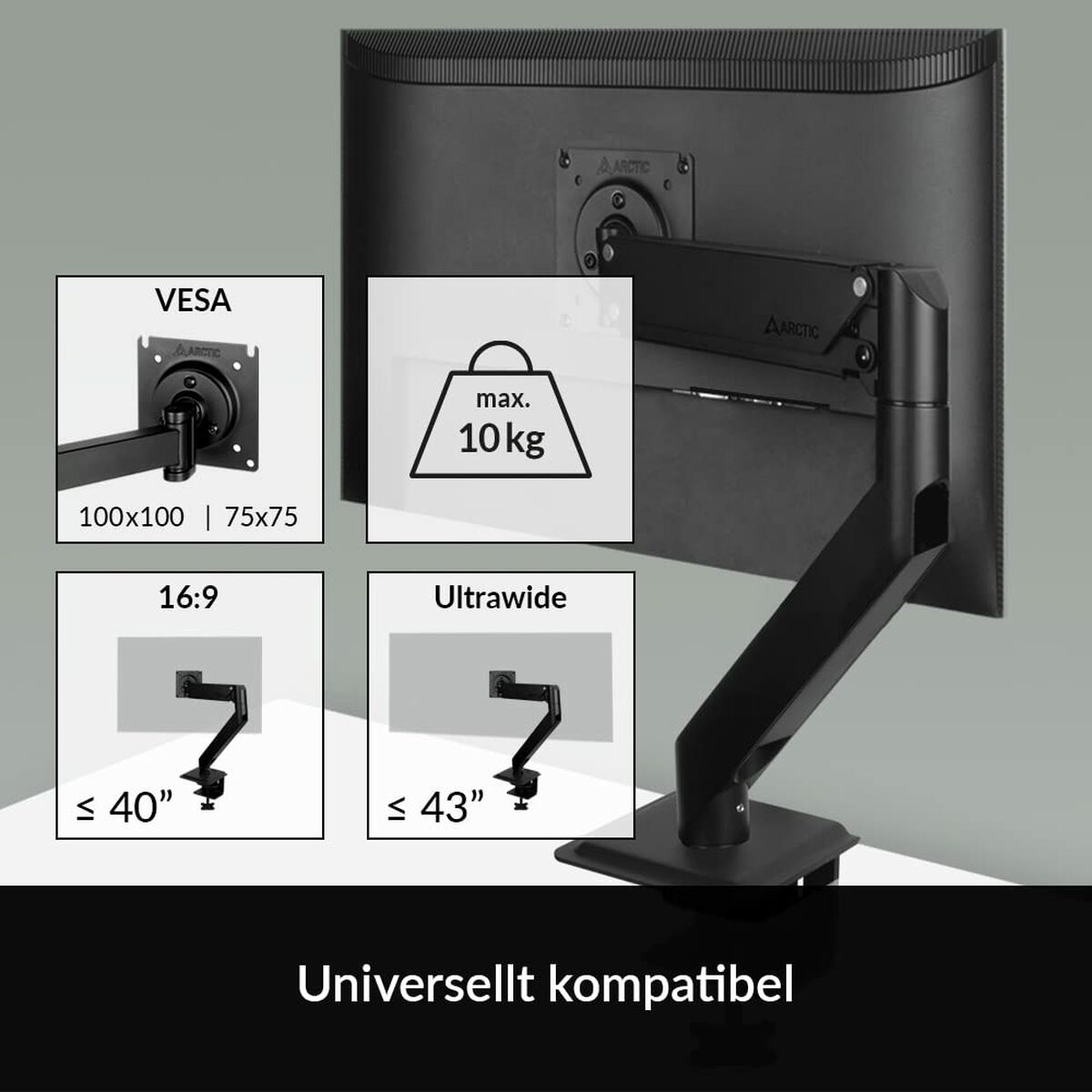 Afbeeldingen van Screen Table Support Arctic AEMNT00062A 43"