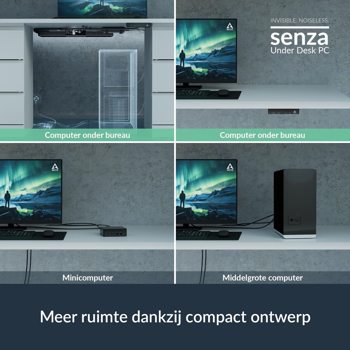 Bild von Desktop PC Arctic ACPCC00006A 32 GB RAM 1 TB SSD AMD Ryzen 7 5700G