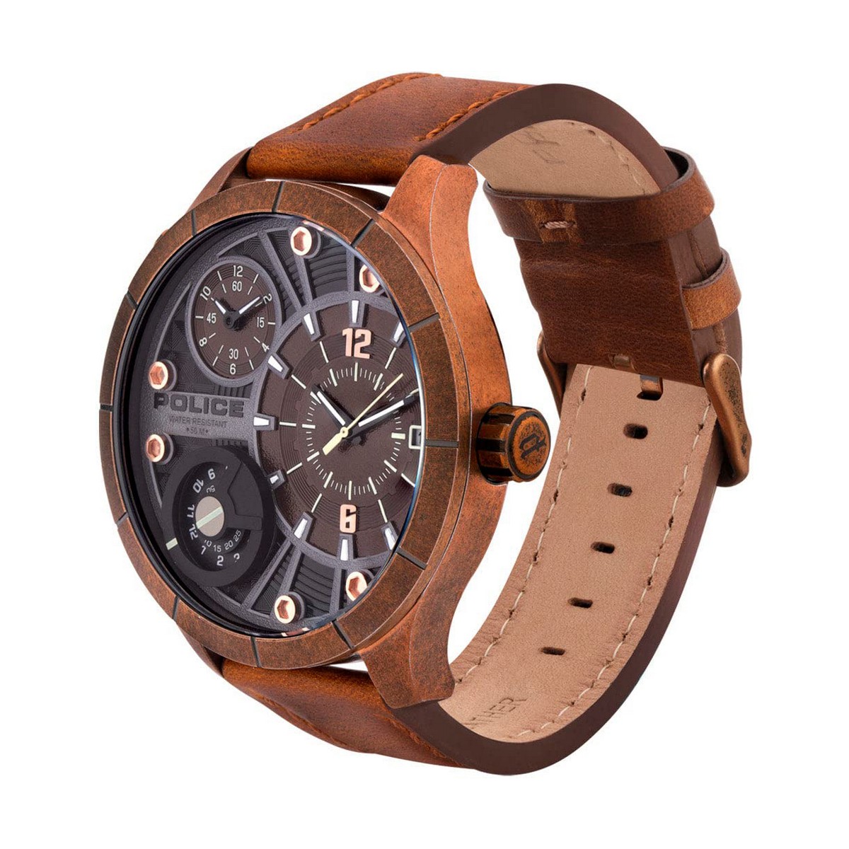 Image secondaire de Montre Unisexe Police PL-15662XSQR-12 (Ø 52 mm)