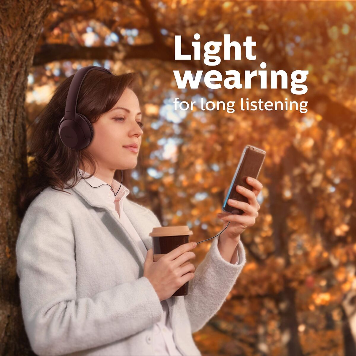 Picture of Headphones with Headband Philips TPV UH 201 BK Black