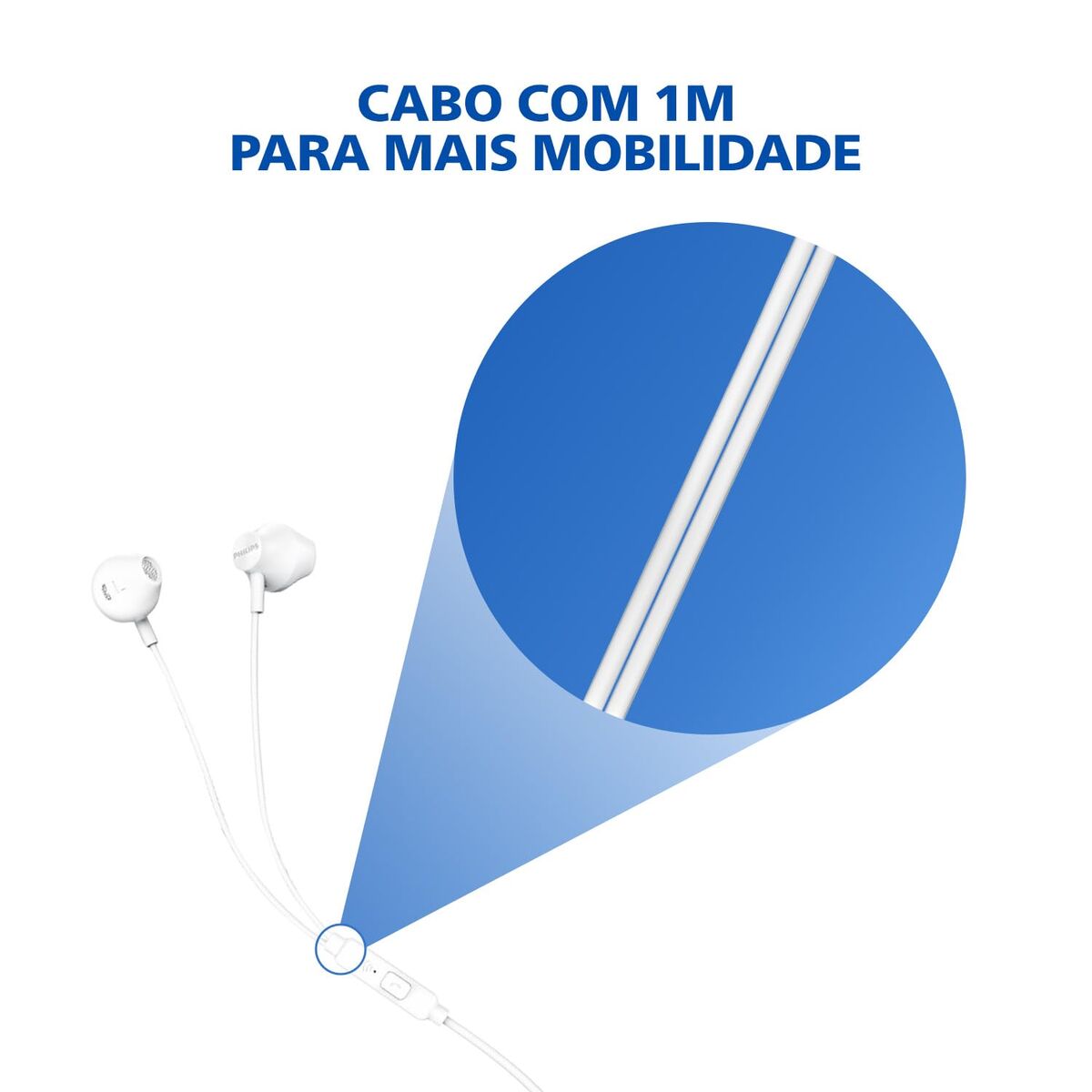 Headphones Philips TAUE101WT/00