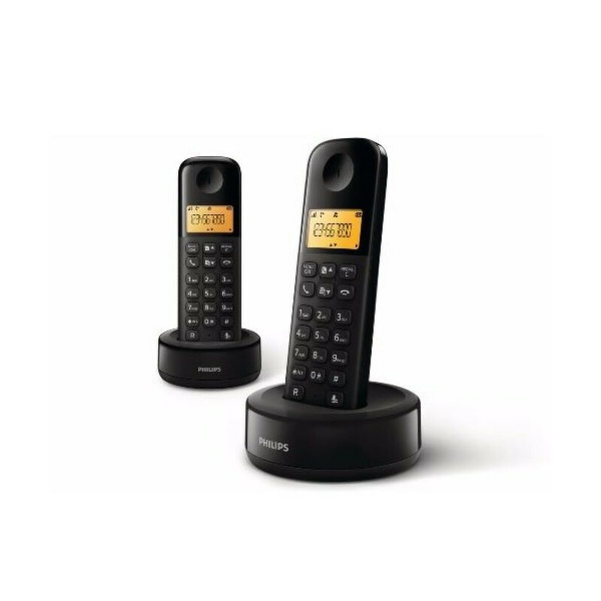 Wireless Phone Philips D1602B/34 1,6" 300 mAh GAP (2 pcs) (Refurbished A)
