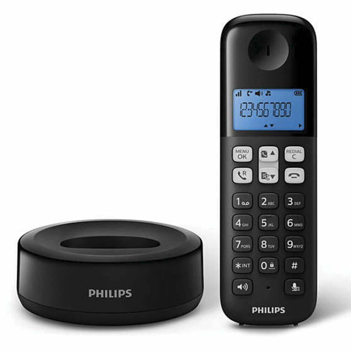 Picture of Wireless Phone Philips 1,6" 300 mAh GAP Blue Black