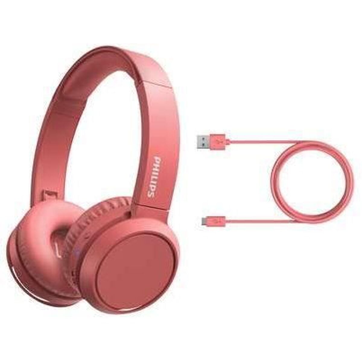 Headphones with Microphone Philips TAH4205RD/00 Coral
