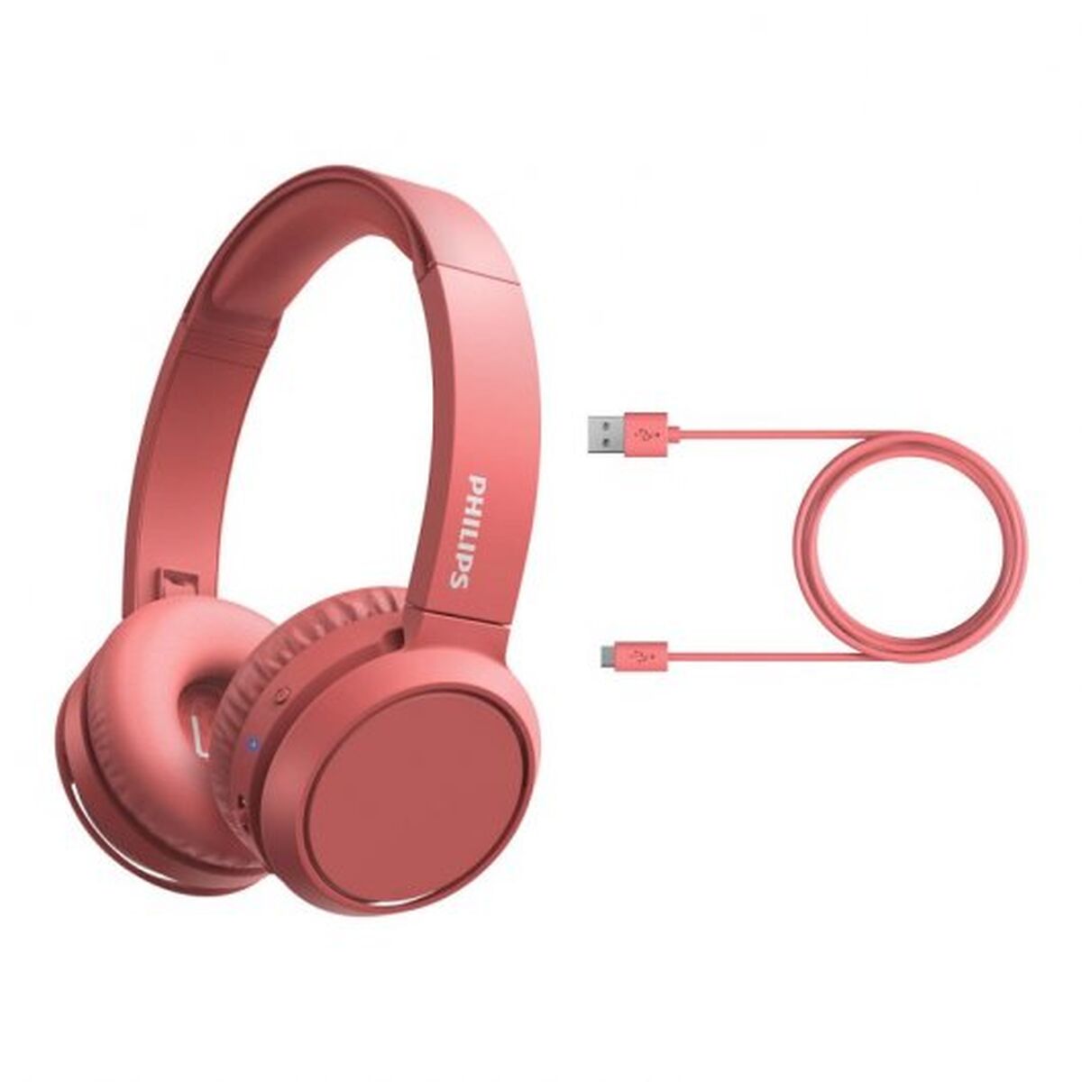 Headphones with Microphone Philips TAH4205RD/00 Coral