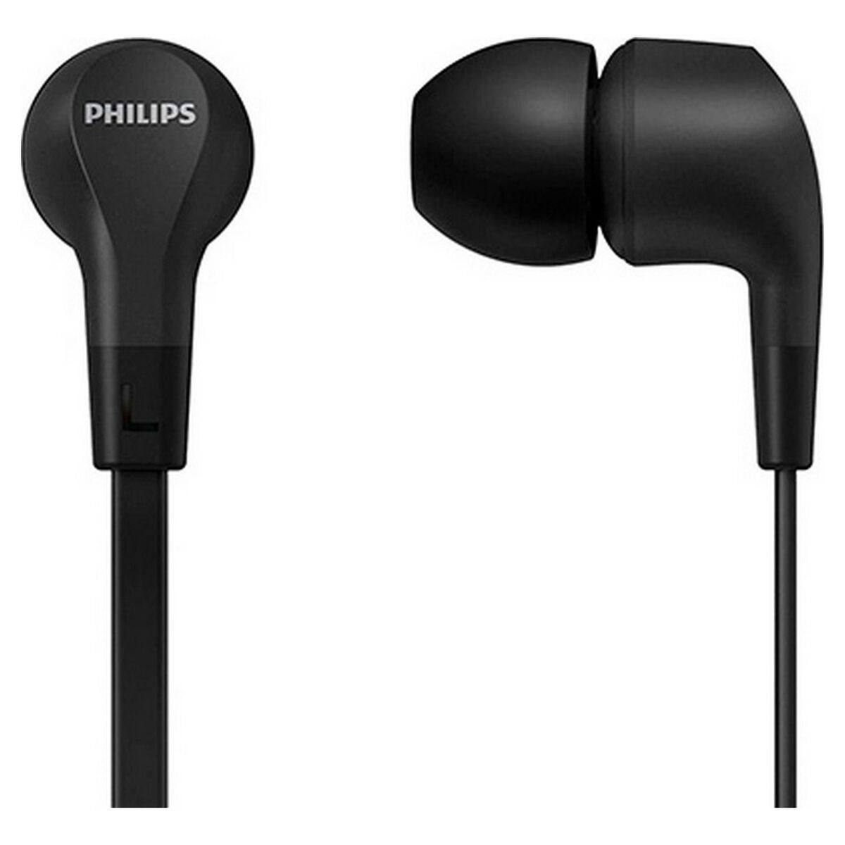 Obrazek Headphones Philips TAE1105BK/00 Black Silicone