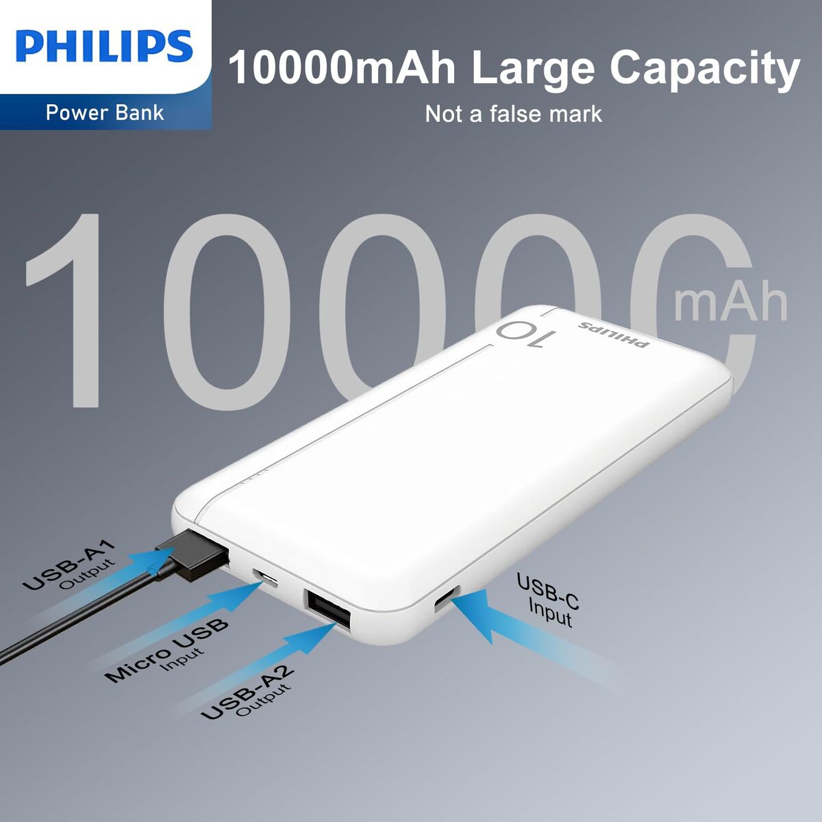 Bild von Powerbank Philips DLP1810NW/62