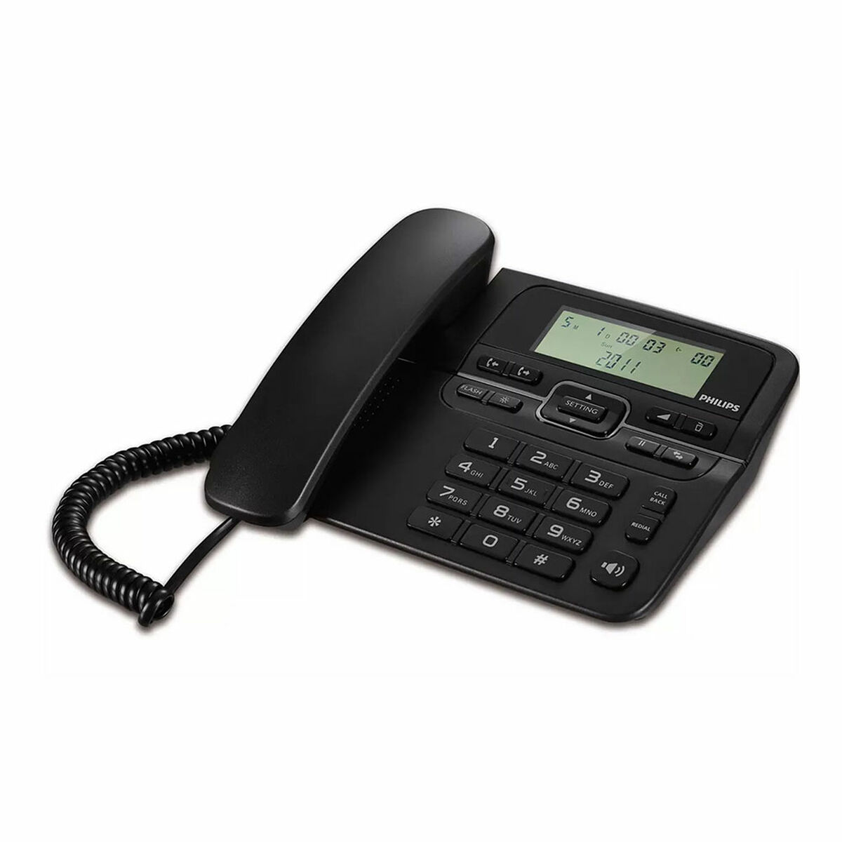 Immagine di Landline Telephone Philips Black