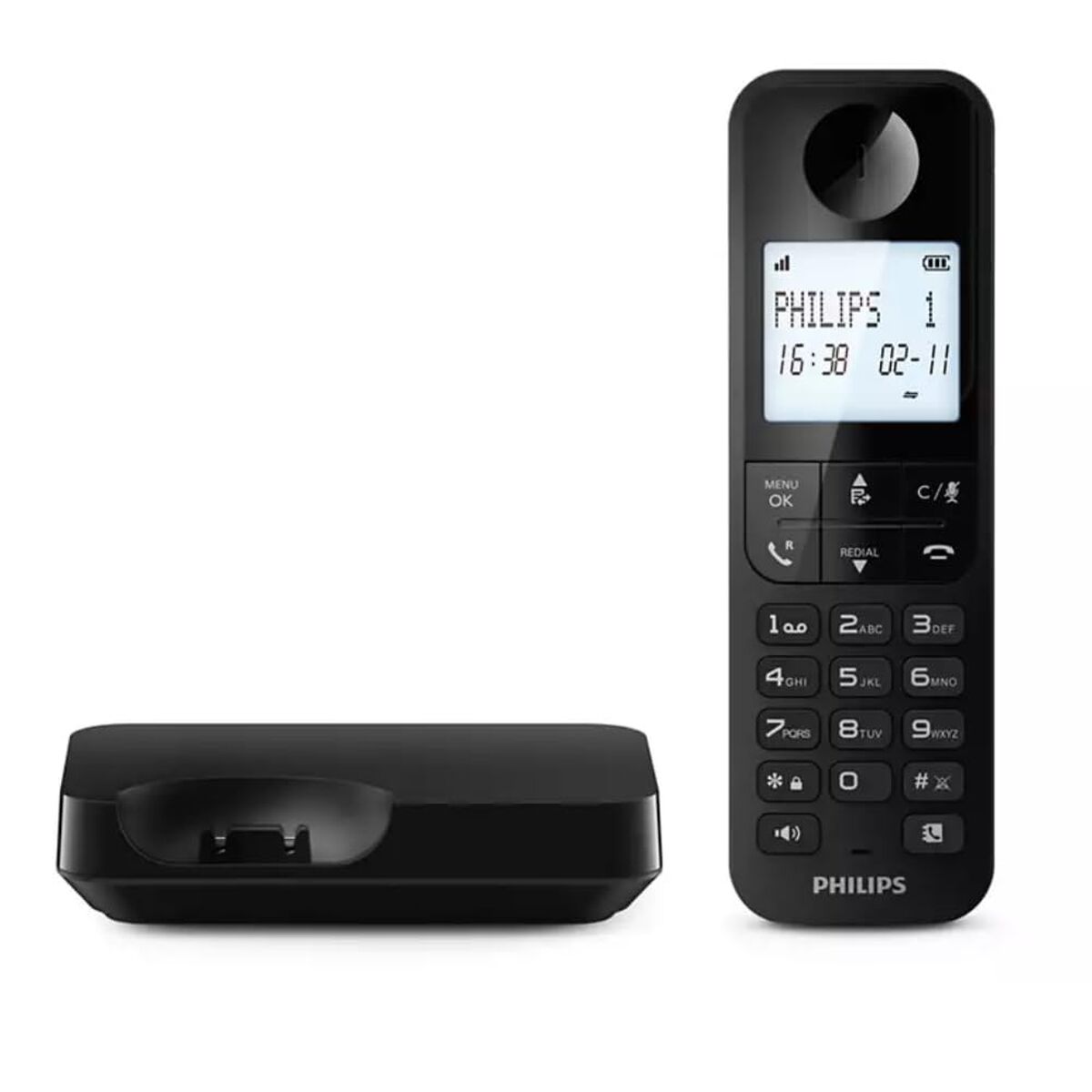 Obrazek Wireless Phone Philips D2701B Black