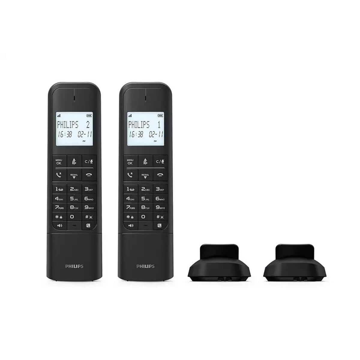 Obrazek Wireless Phone Philips M4702B/12 Black