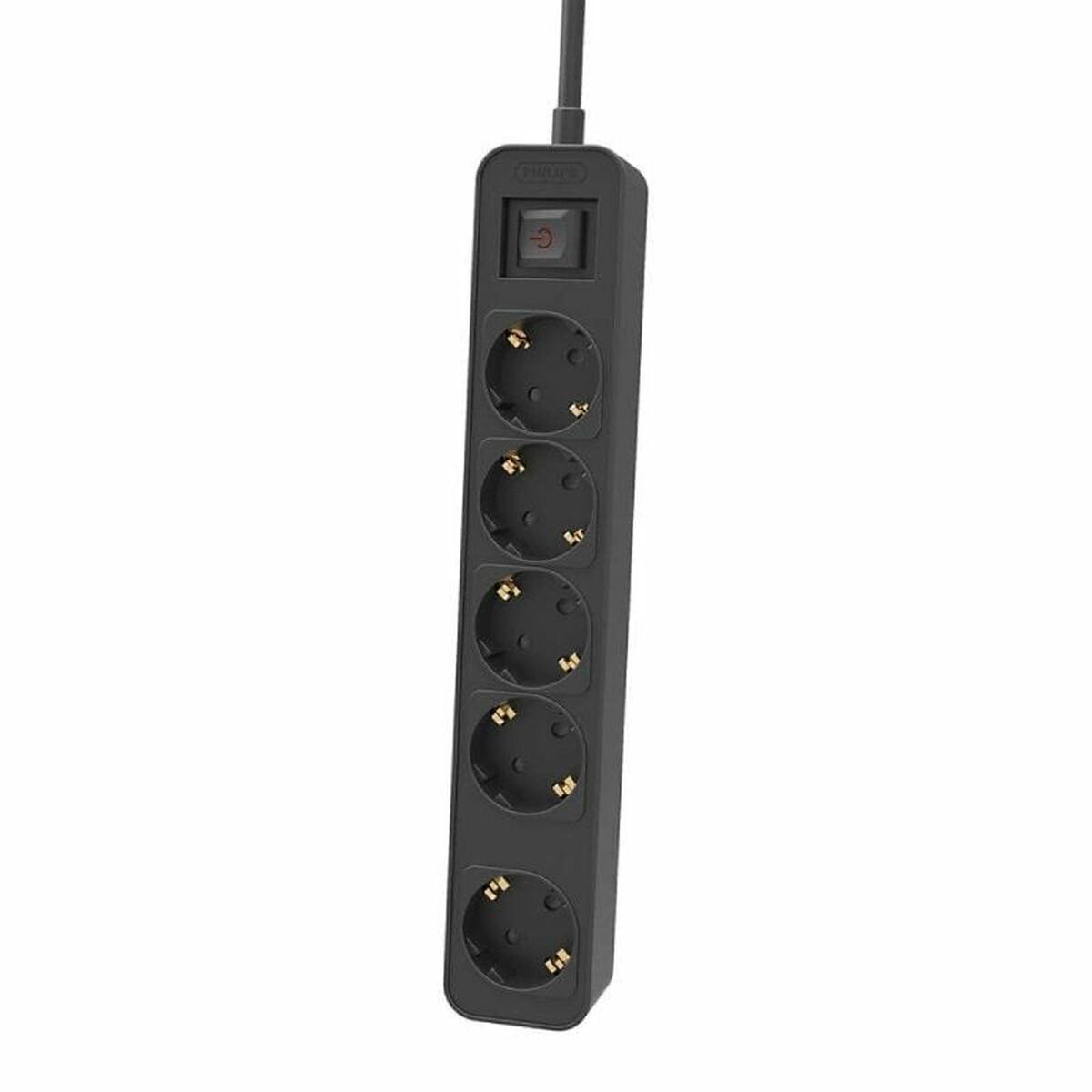 Afbeeldingen van Power Socket - 5 sockets with Switch Philips CHP2154B/10 (1,5 m)