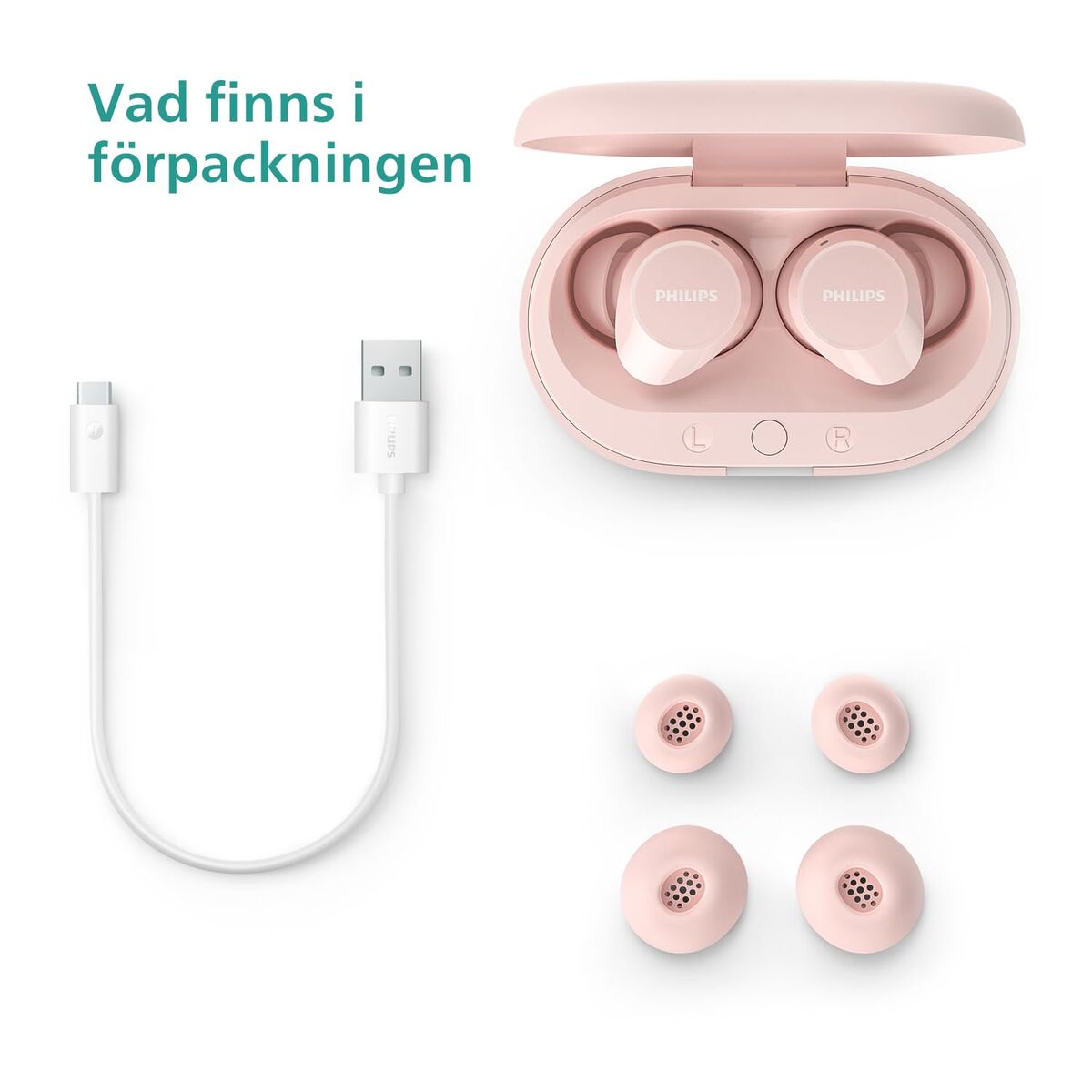 Bild von Headphones Philips TAT1209PK Pink