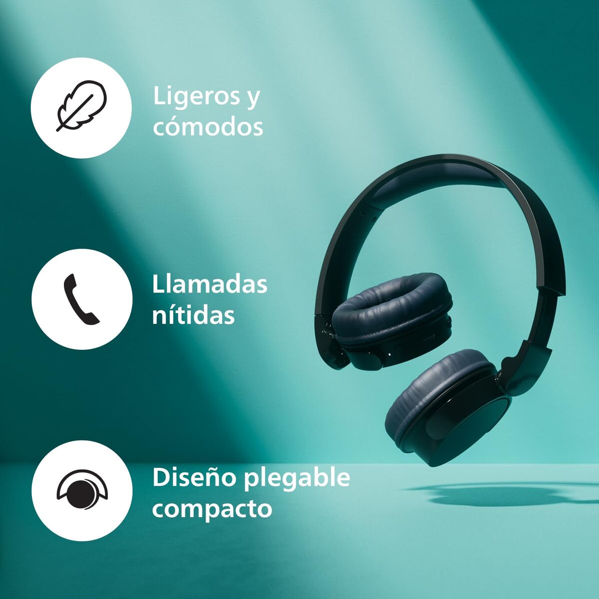 Bluetooth Headset with Microphone Philips TAH3209BK Black