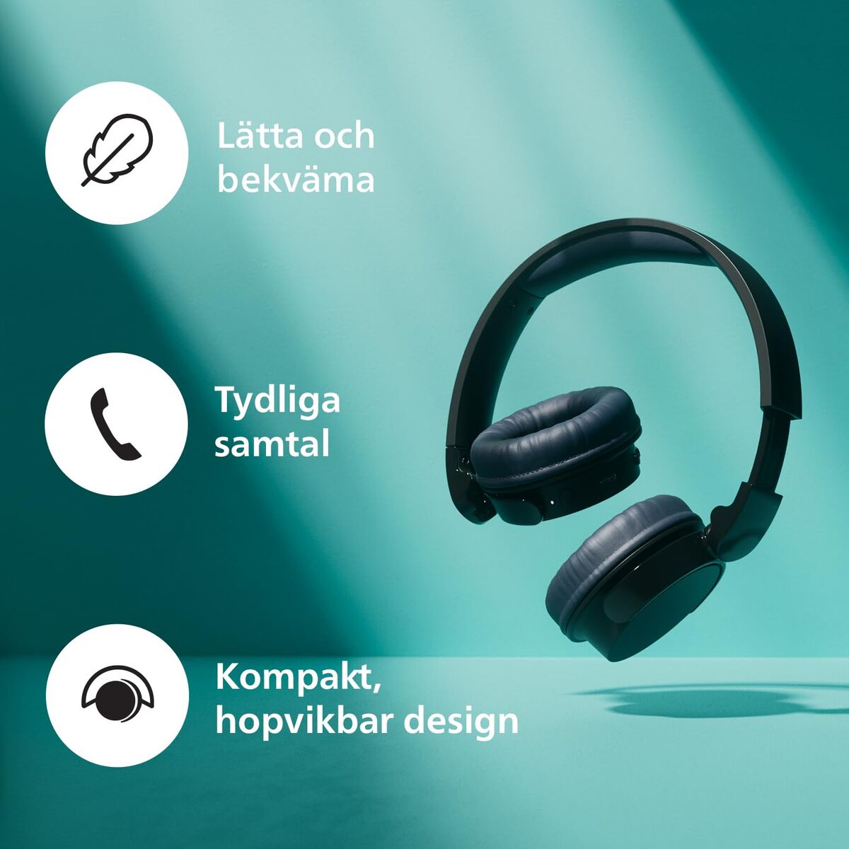 Bluetooth Headset with Microphone Philips TAH3209WT White
