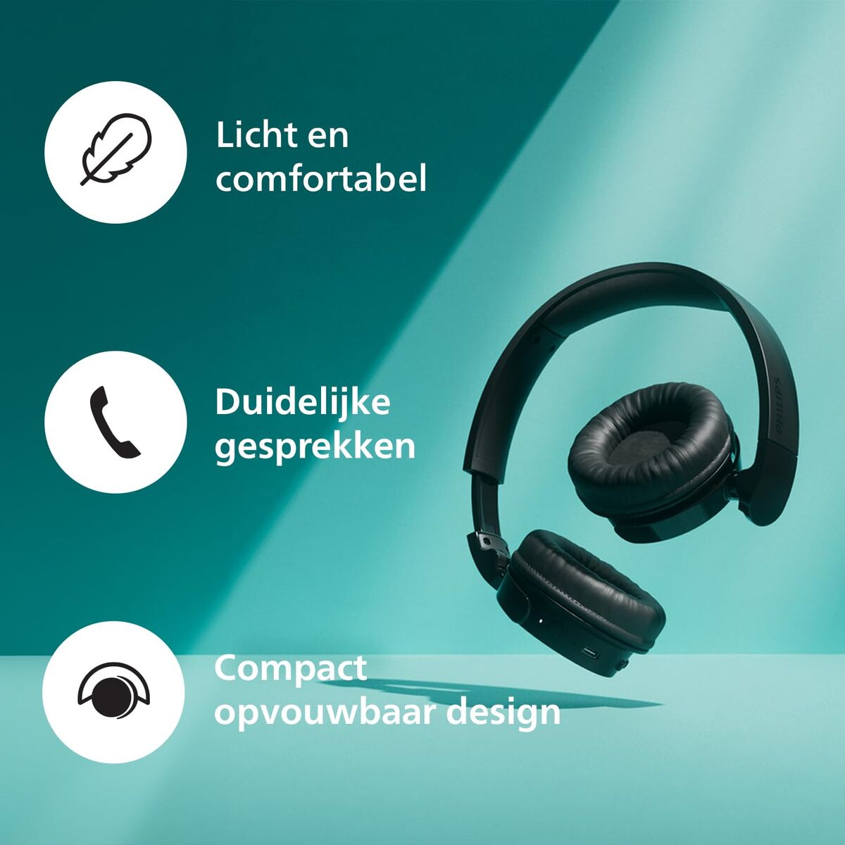 Bild von Bluetooth Headset with Microphone Philips TAH4209BK Black