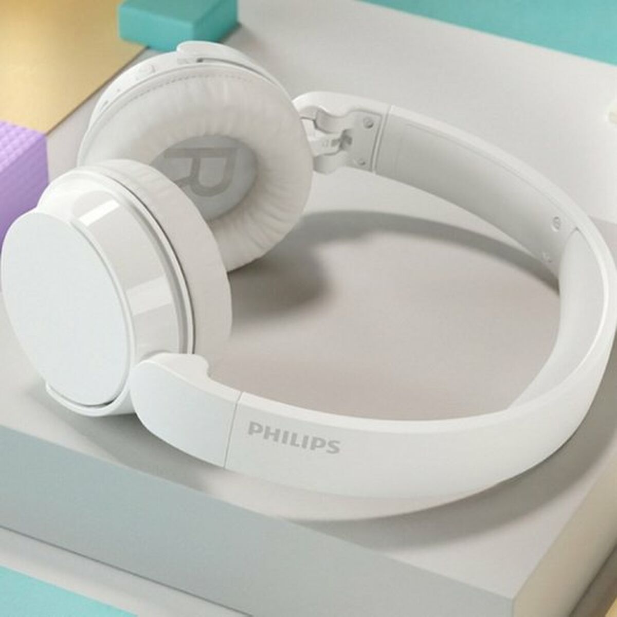 Bluetooth Headset with Microphone Philips TAH4209WT White