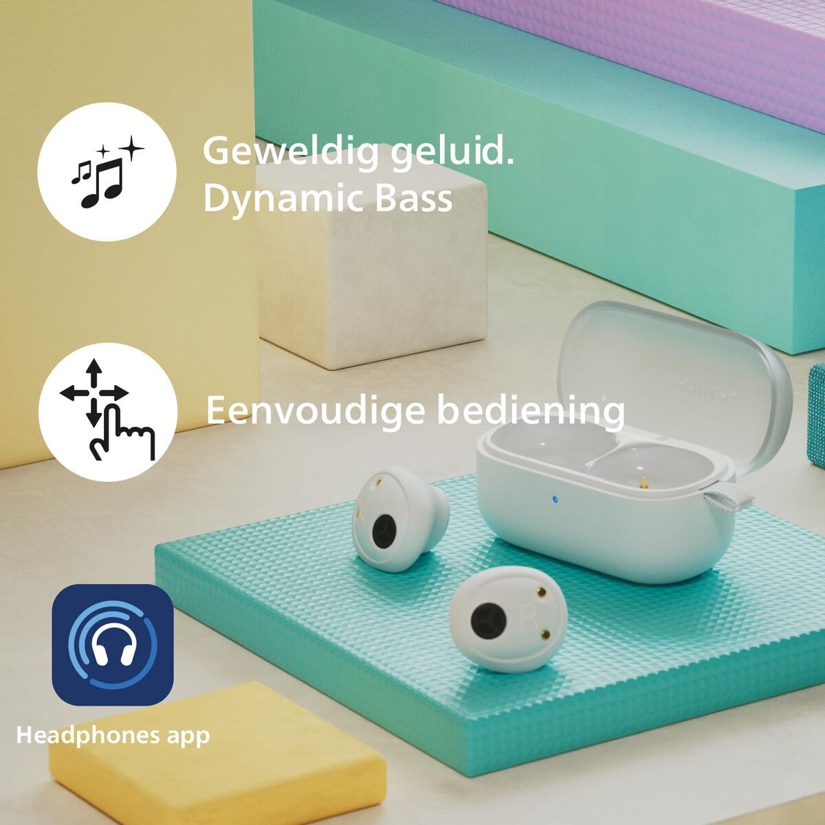 Picture of Headphones Philips TAT2149WT White