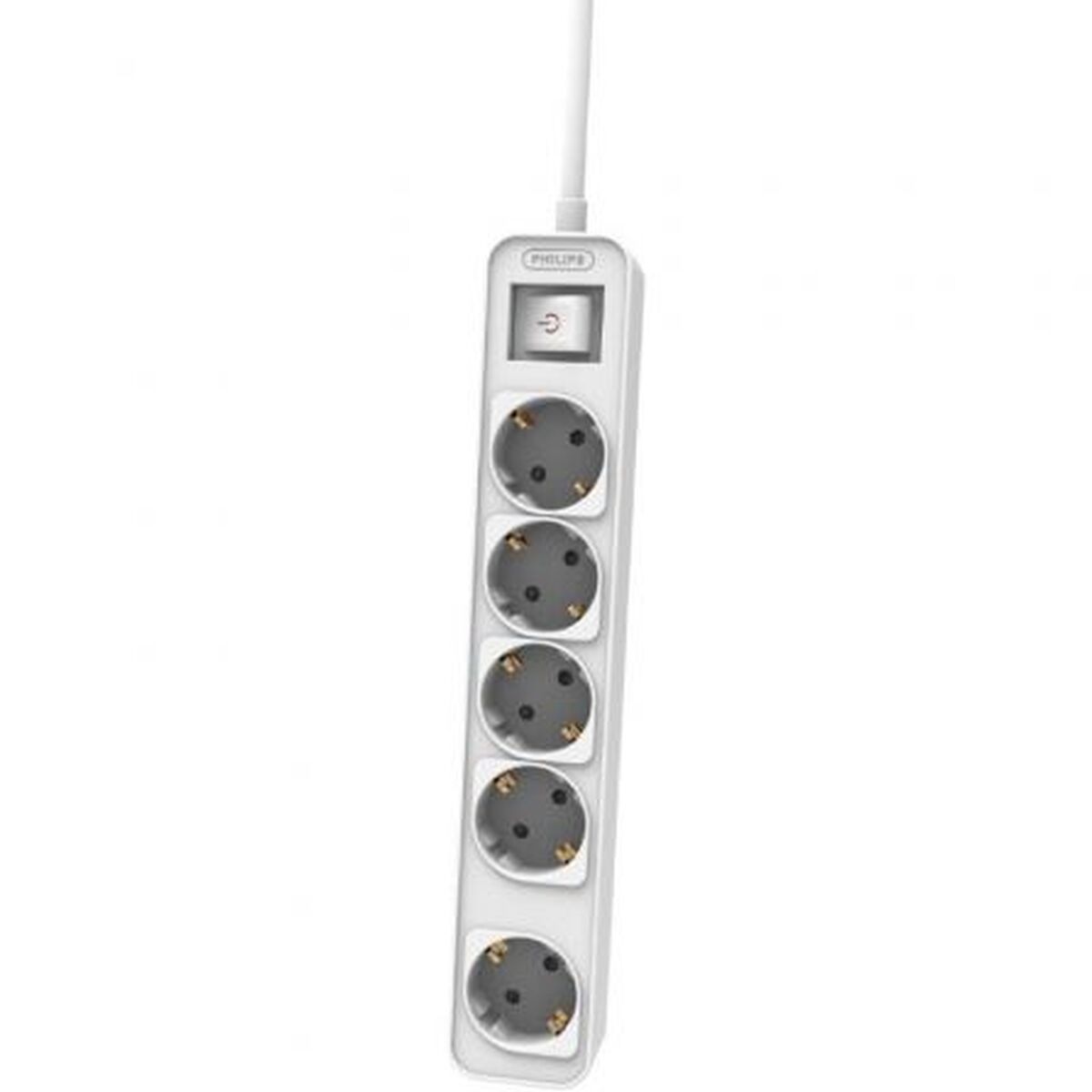 Multiprise 5 Prises avec Interrupteur Philips CHP2154W/12