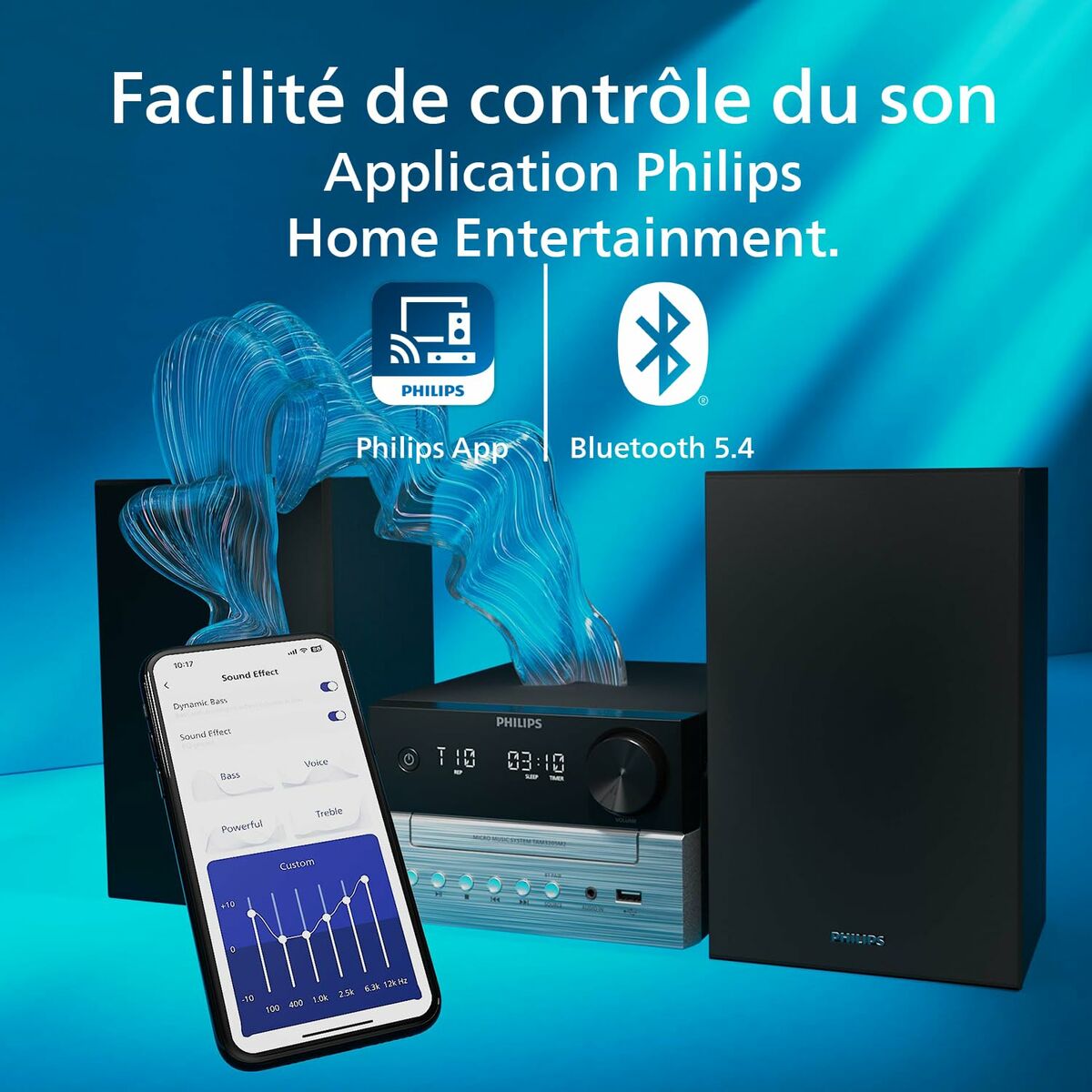 Afbeeldingen van Mini Hifi Philips TAM3205M2/12