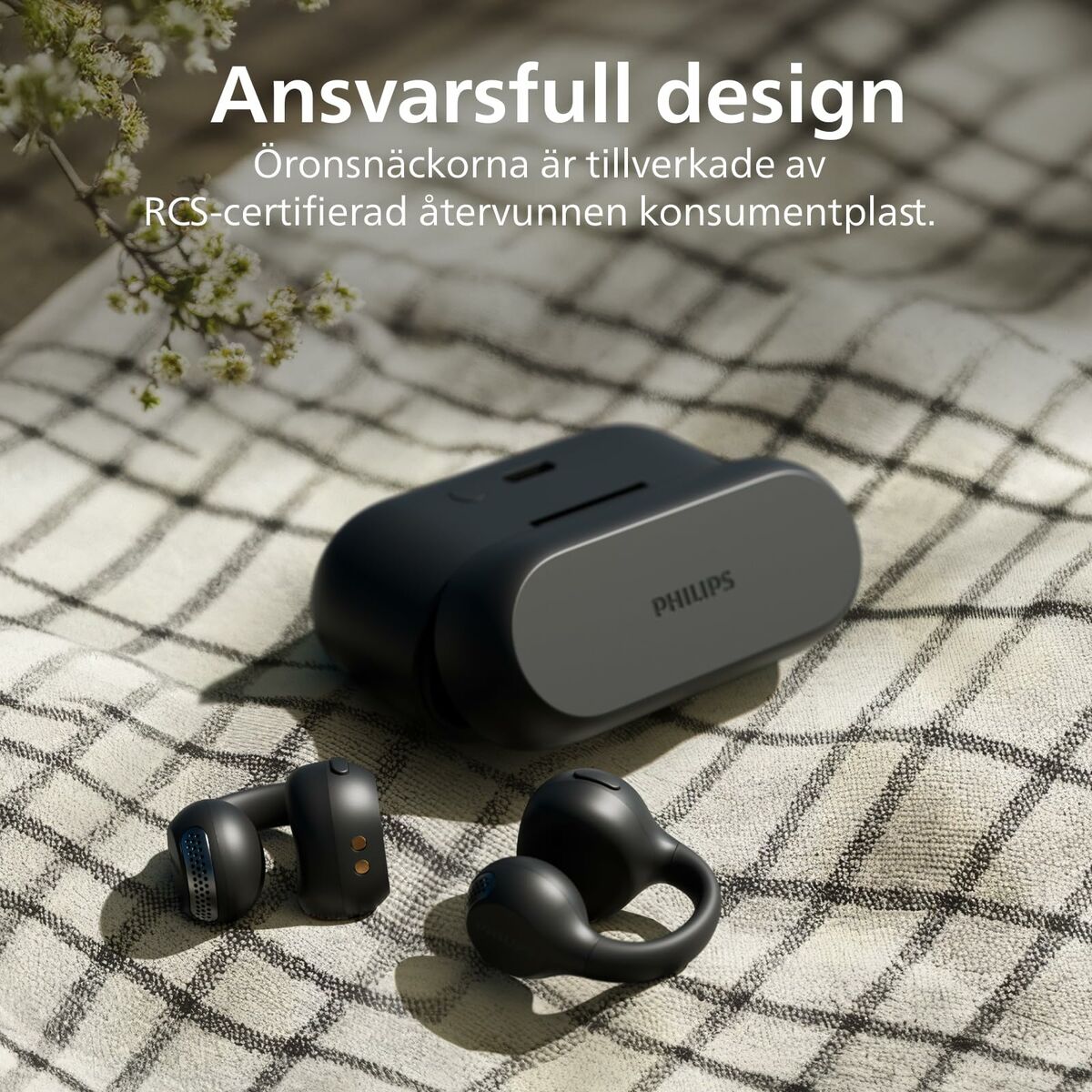 Headphones Philips TAQ2000BK/00 Black