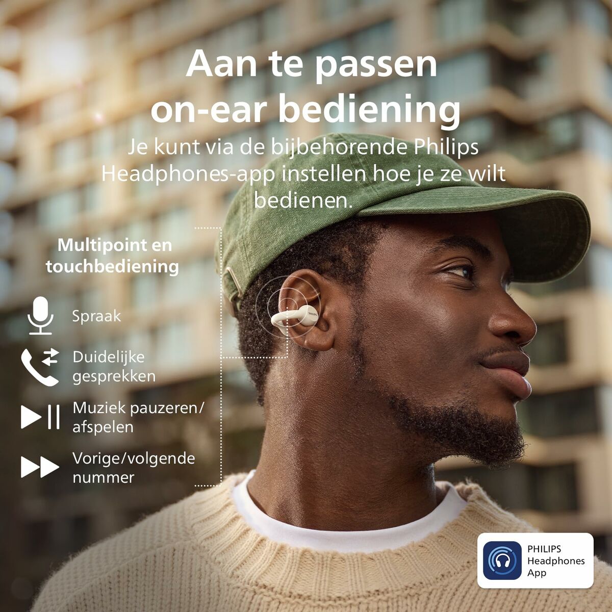 Picture of Headphones Philips TAQ2000WT/00 White