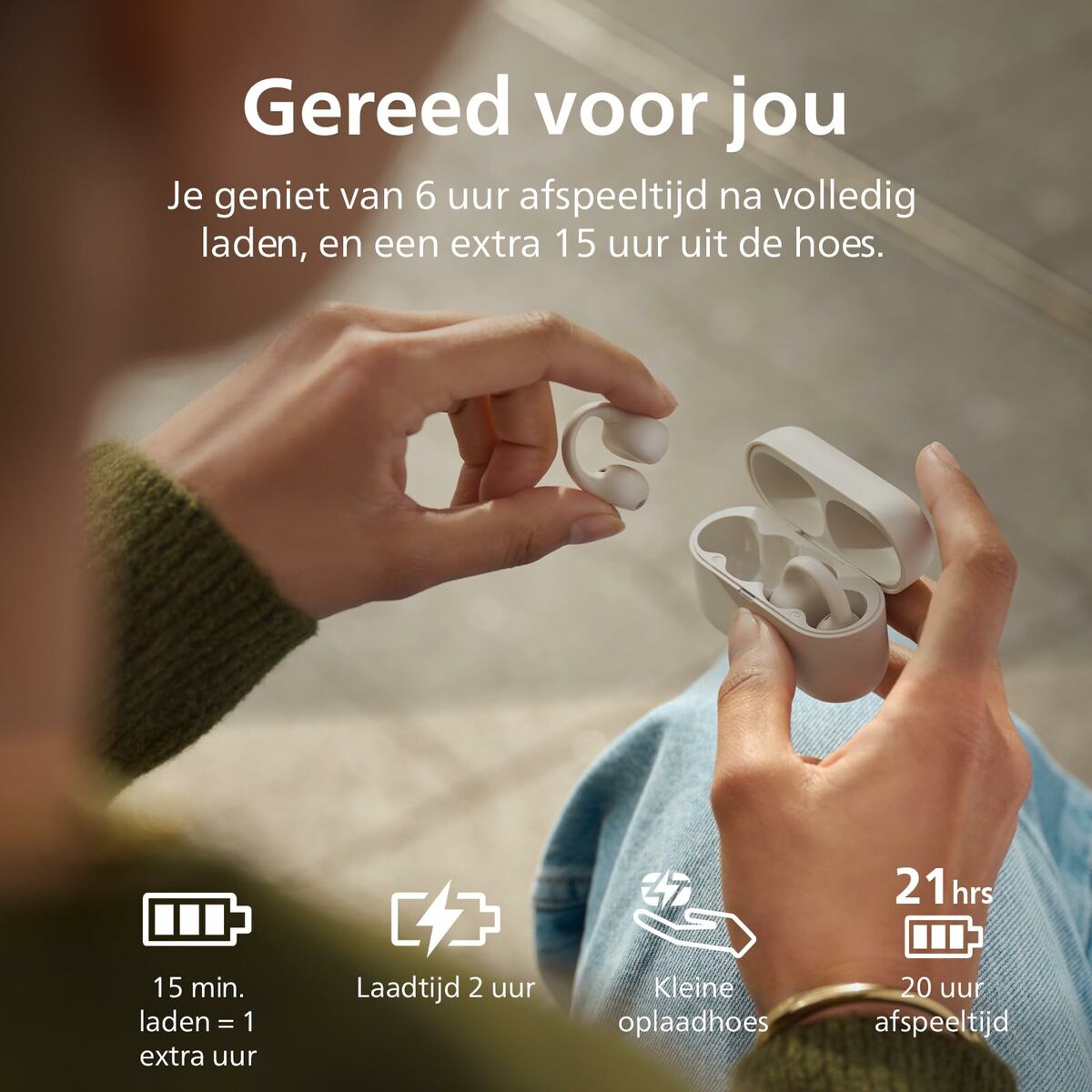 Picture of Headphones Philips TAQ2000WT/00 White