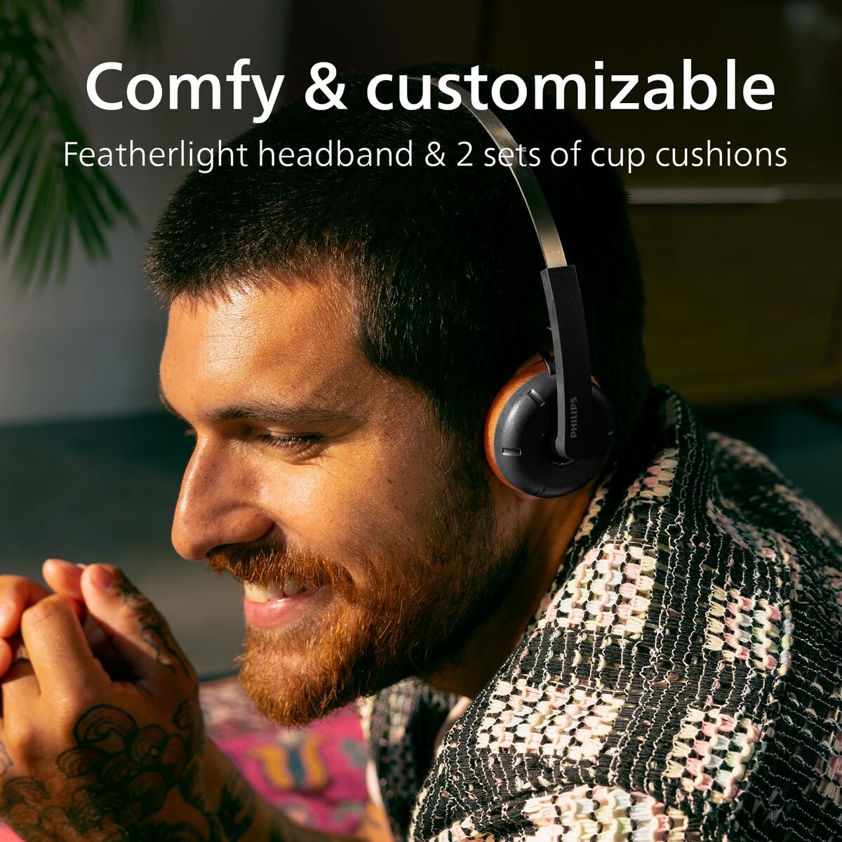 Headphones Philips TAH2000BK Black