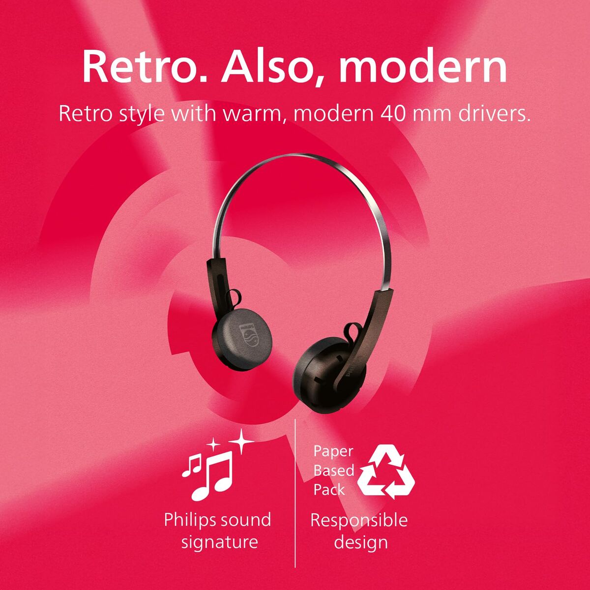 Picture of Headphones Philips TAH2000WT White