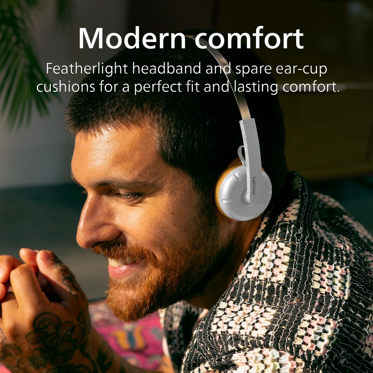 Headphones Philips TAH2000WT White