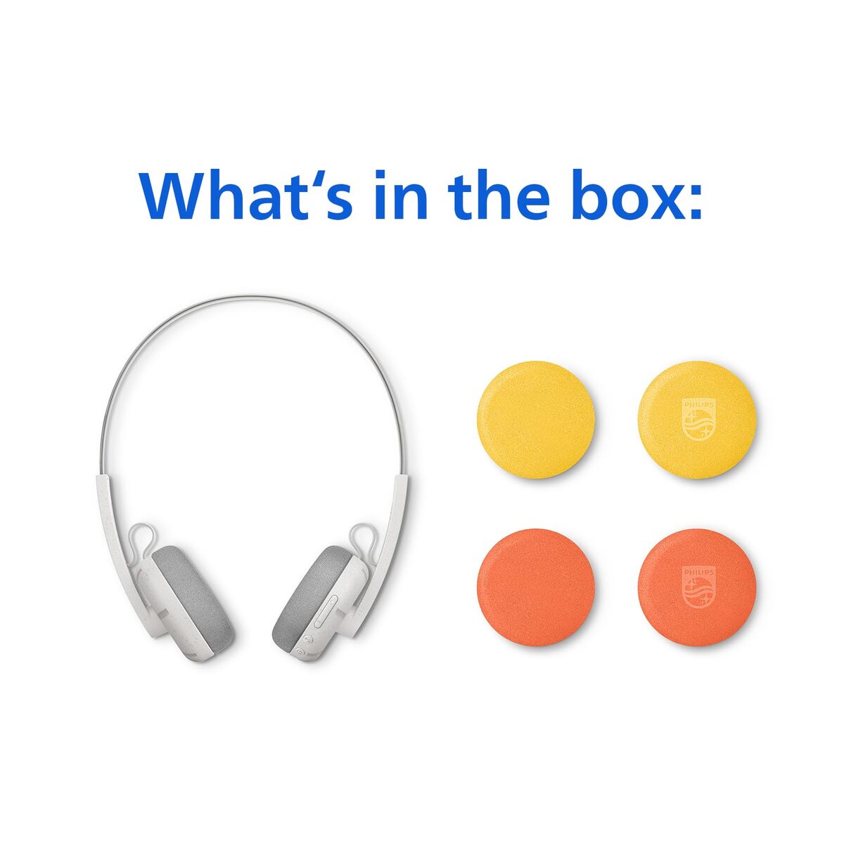 Headphones Philips TAH2000WT White