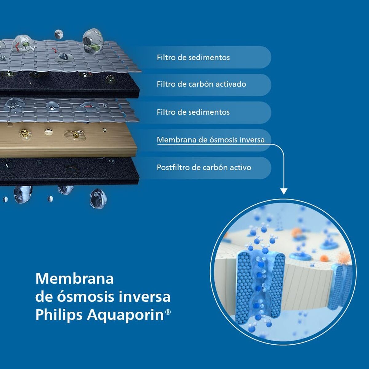 Verstuiverfles Philips Zwart Plastic