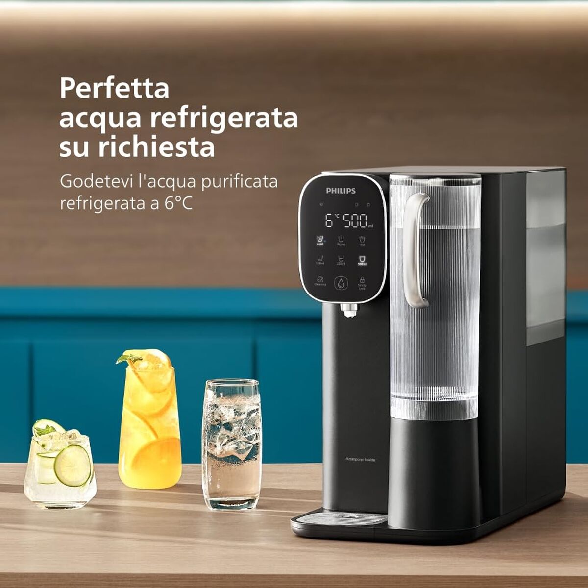Verstuiverfles Philips Zwart Plastic