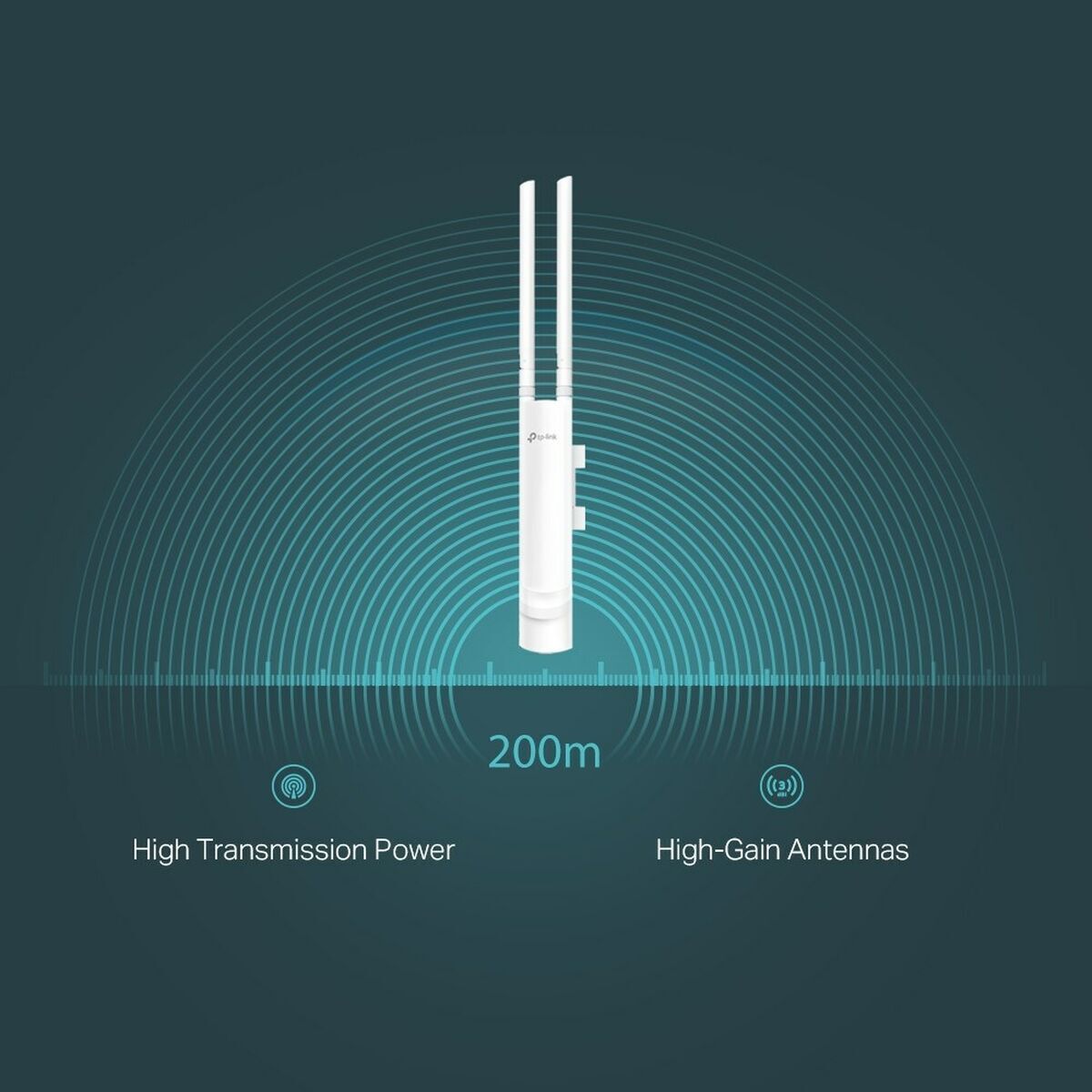 Picture of Access point TP-Link EAP113-OUTDOOR White Multicolour