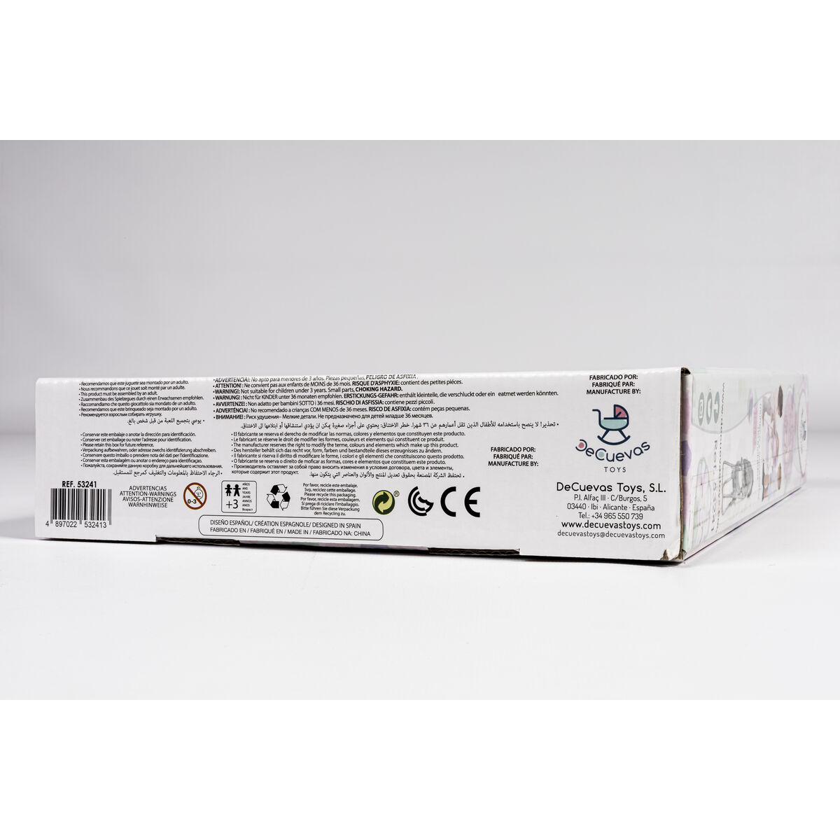 Chair for Dolls Decuevas Ocean Fantasy Highchair 65 x 32 x 42 cm