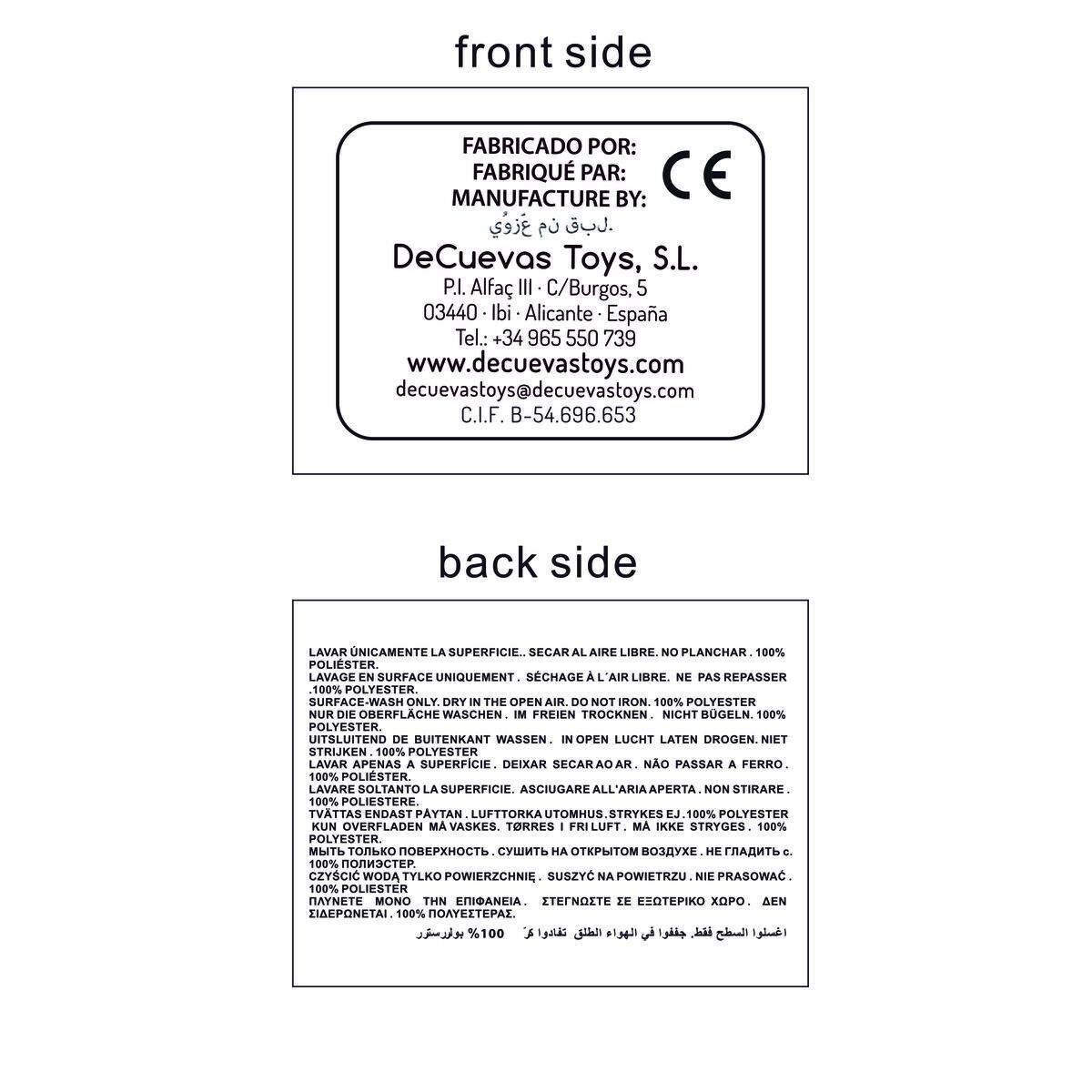 Toy Ironing Board Decuevas Funny 63 x 72 x 25 cm Pink Foldable Toy