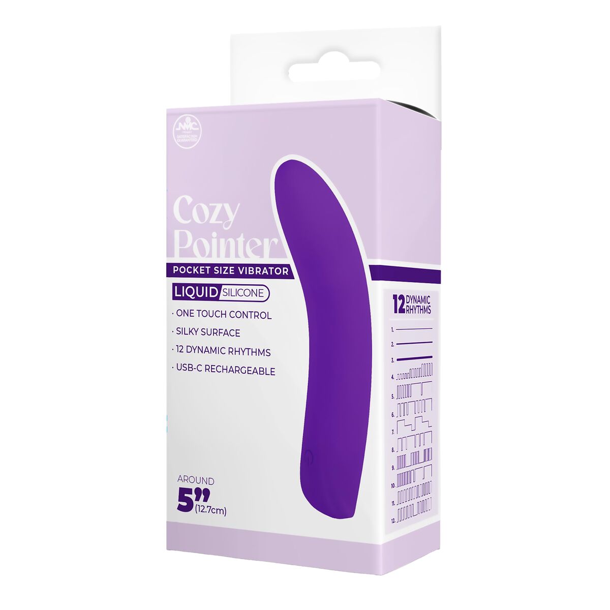 Image secondaire de Vibrateur G-Spot NMC Violet 12,7 cm