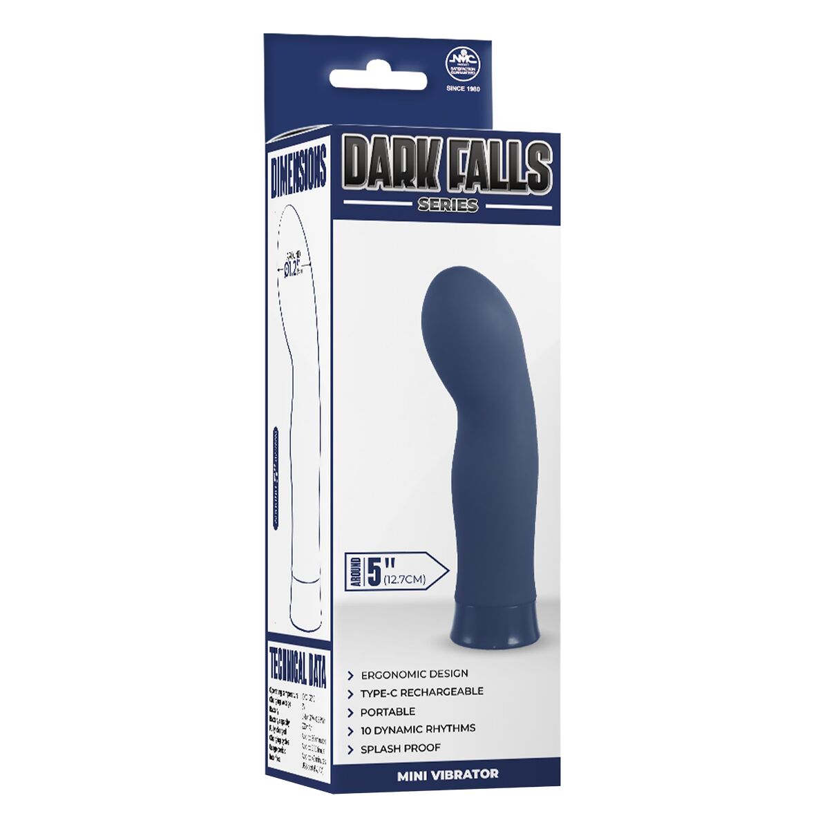 Image secondaire de Vibrateur G-Spot NMC Bleu 12,7 cm