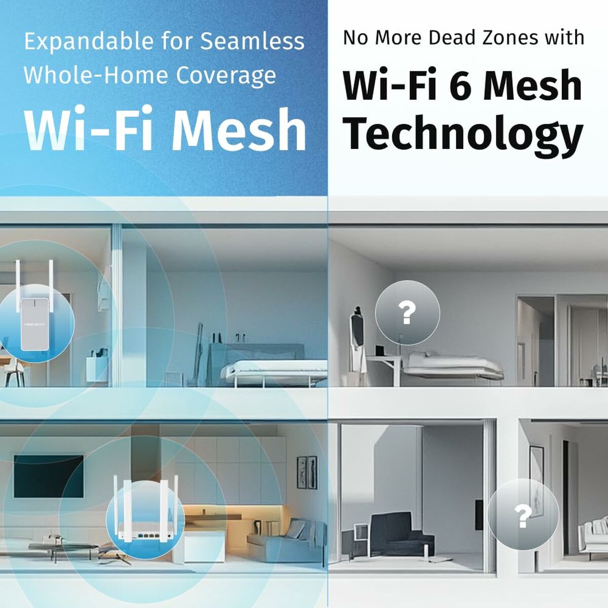Bild von Router Keenetic KN-3810-01-EU White USB RJ45 Ethernet LAN USB 3.2 Wi-Fi
