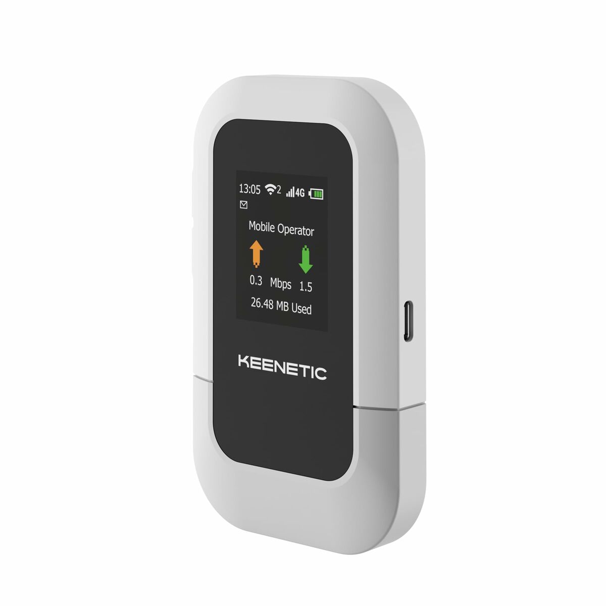 Bild von Modem Keenetic ROAMER 4G USB USB-A - USB-C USB-C 3.2 Gen 1 (3.1 Gen 1) Wi-Fi