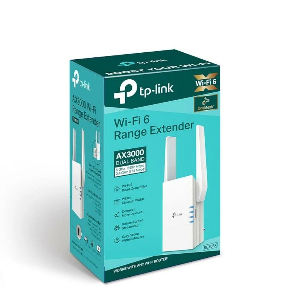 Picture of Access point TP-Link RE705X White