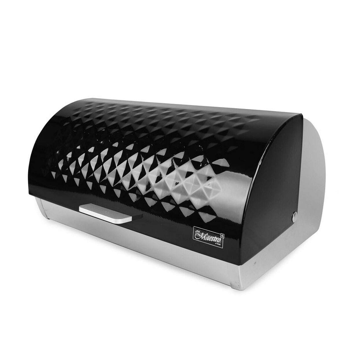 Corbeille à Pain Feel Maestro MR-1676-BLACK Noir Acier inoxydable (1 Unité)