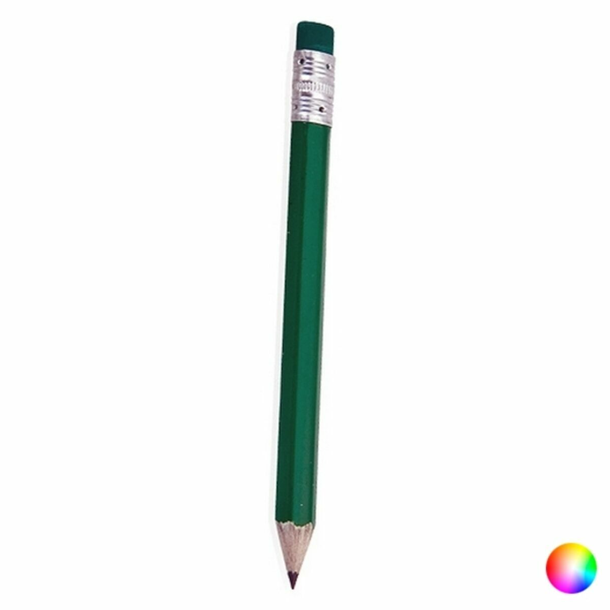 Retournez au bureau sans rien oublier ! Achetez Crayon avec Gomme 143850 et faites envie à vos collègues! Matériel: BoisInclut: GommeDesign: MiniDimensions approx.: 10 x 0,7 cm