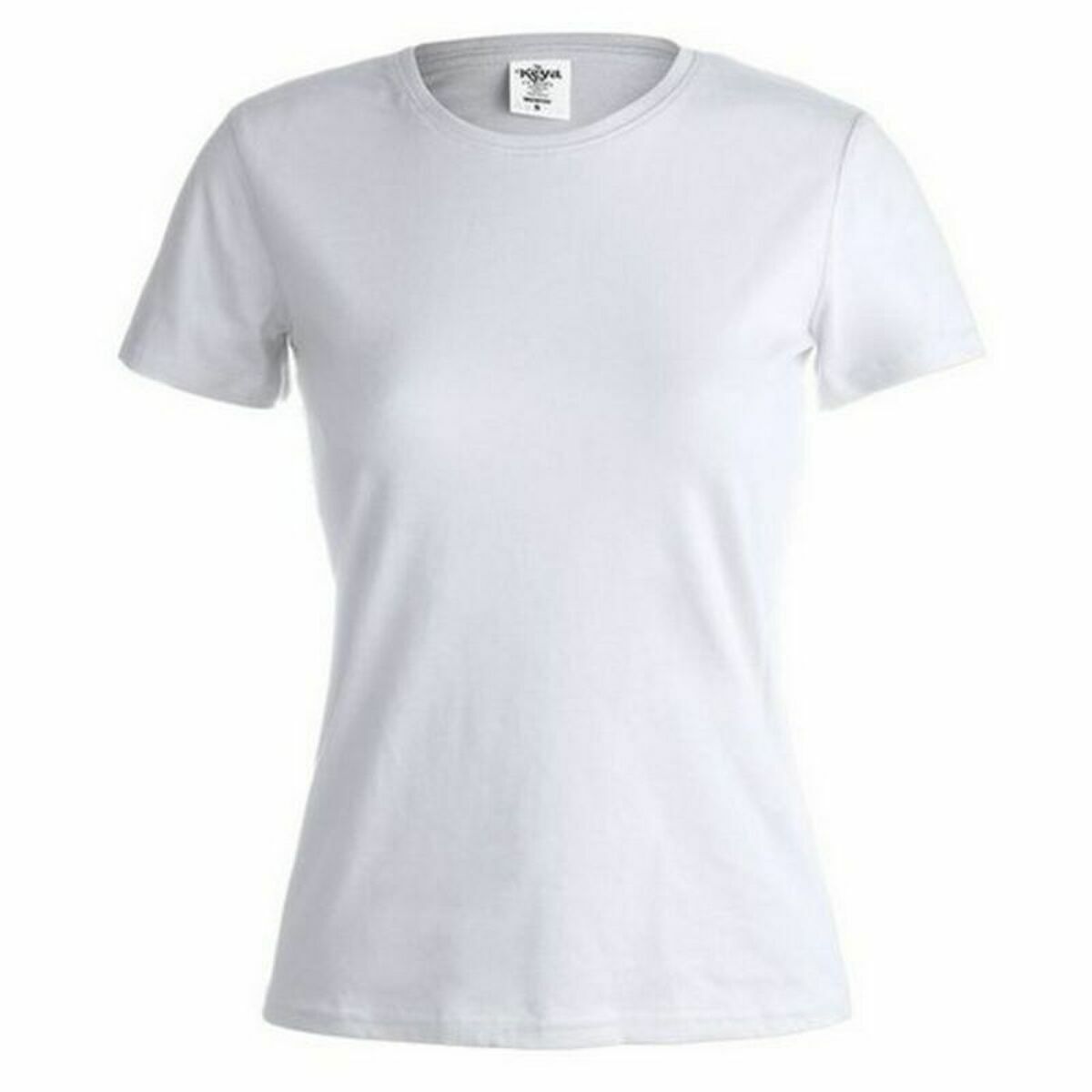 Dames-T-Shirt met Korte Mouwen 145867 Wit