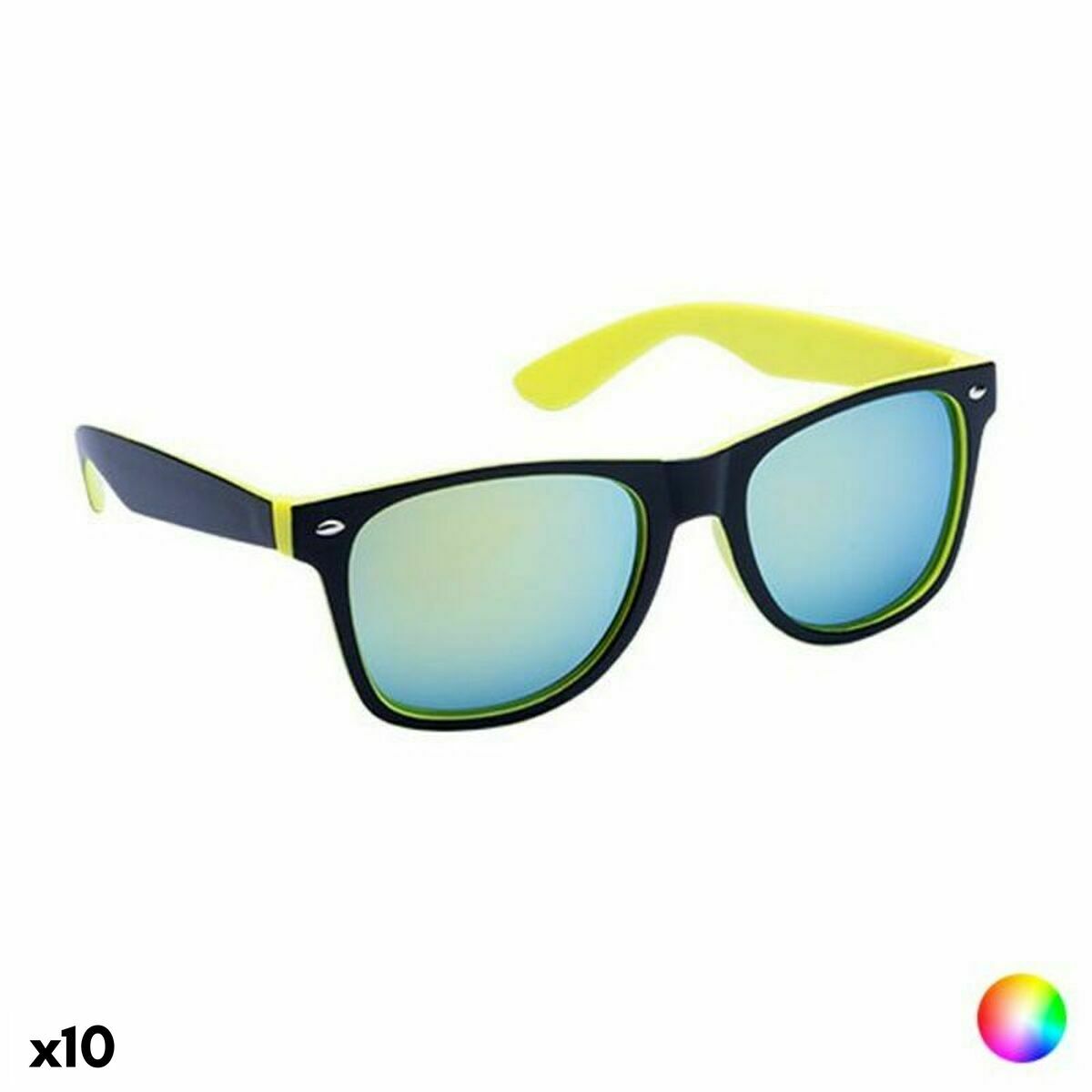 Lunettes de soleil Unisexe 144799 (10 Unités) Vert