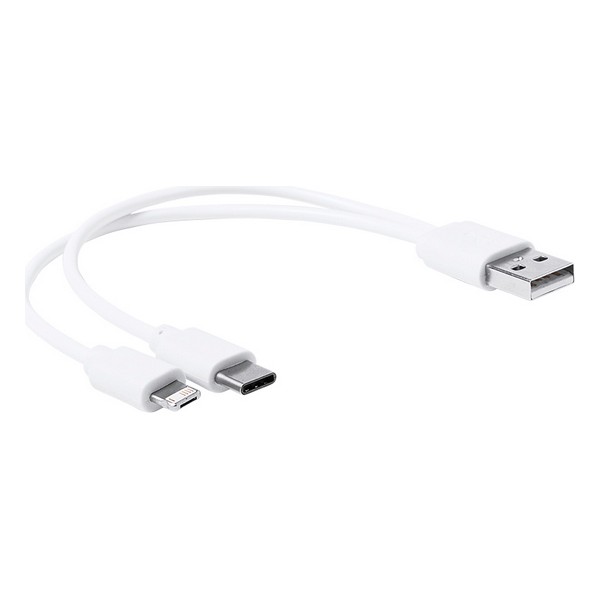 Chargeur USB Blanc 145843  Blanc 