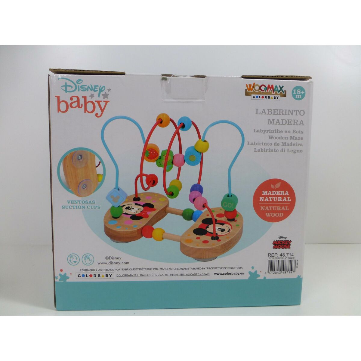 Activity centre Disney 4 Units 21,5 x 18,5 x 13,5 cm