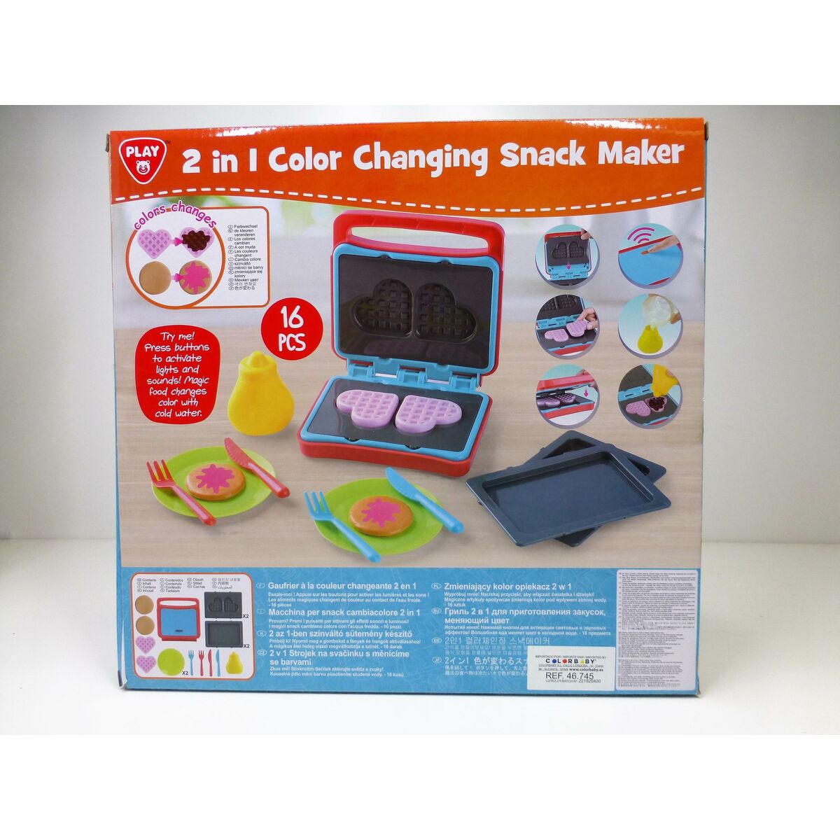 Zabawkowy sprzęt AGD PlayGo 16 x 16 x 5 cm (4 Sztuk)